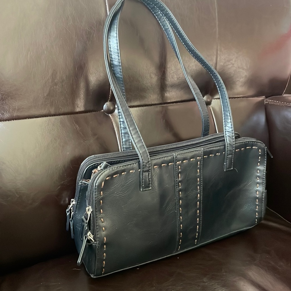 Black Cabrelli & Co Satchel Bag.